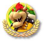 Bowser's character select icon.