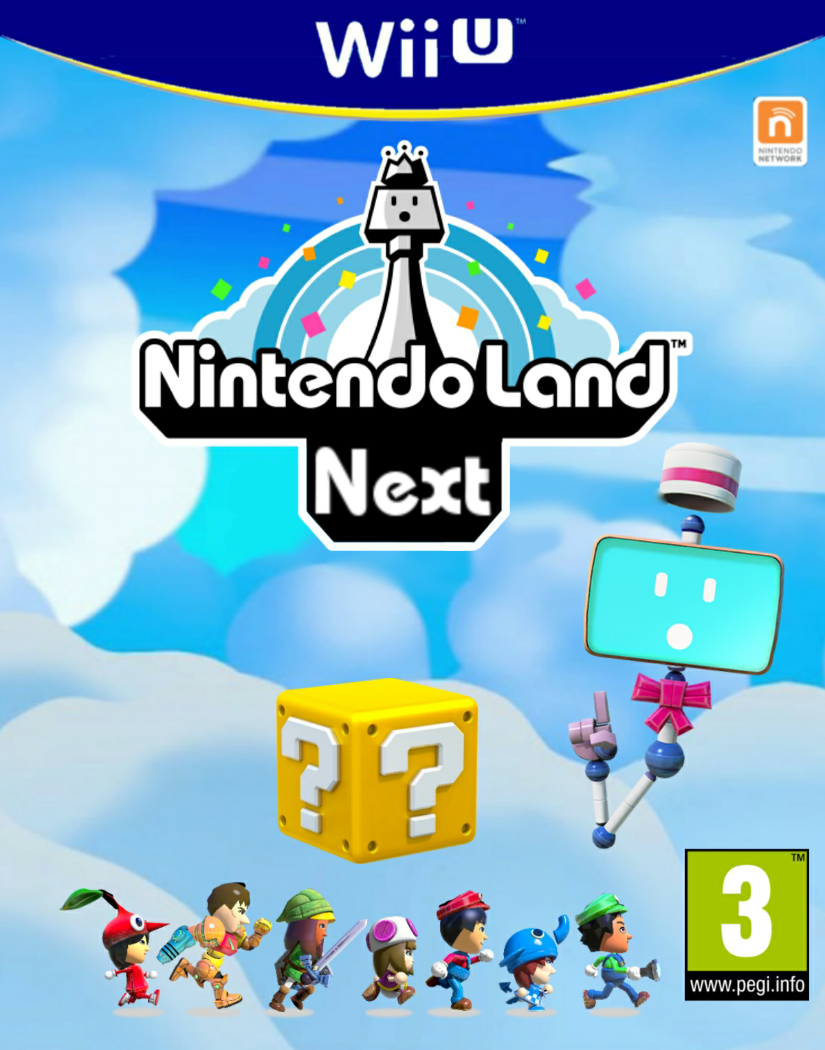 Nintendoland is the best multiplayer/co-op game to play with young