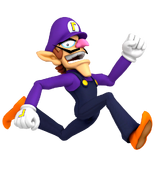 Waluigi running by nintega dario dbi591b-pre