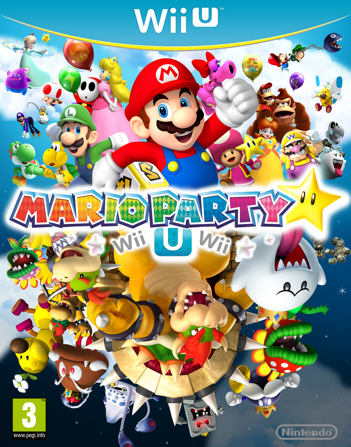 mario party 10 wii u characters