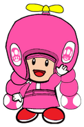 Propeller Toadette (2D)