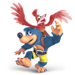 Banjo-Kazooie Banjo and Kazooie Action Figure 2-Pack