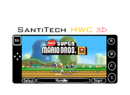 Promotional image of the SantiTech HWC 3D, showing the game