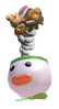 4.8. Bowser Jr launched out of his Clown Car