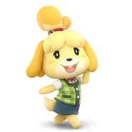 Isabelle in Super Smash Bros. Ultimate