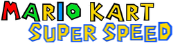 Mario Kart Super Speed Logo 2