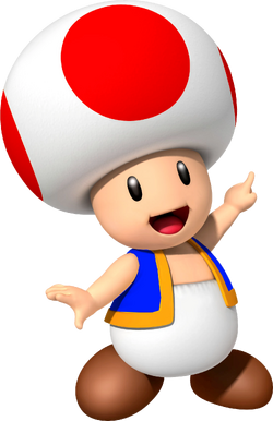 Mascot Toad, fungo del videogioco Mario, Super Mario