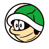 Sticker Koopa (in shell) - Mario Party Superstars)