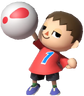 0.10.Red Villager Holding a Pitfall