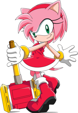 Amy Rose, amy , rose , hannahjuly , hannahjulyslytherin , sonic , hedgehog  , sega , gaming - png grátis - PicMix