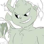 Kra;Gul as the grinch by Ziegs (t∣b∣c)