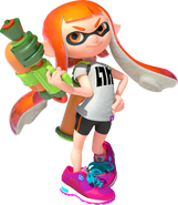 inkling (now has splatoon 2 costumes)