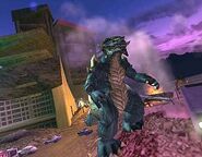 Togera in War of the Monsters 2: Cereboulon's Revenge.