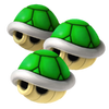 Triple Green Shells