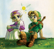 Princess Zelda and Link