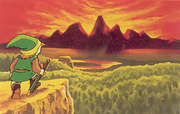 Death Mountain Artwork (The Legend of Zelda)