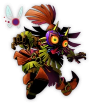 Skull Kid in Majora's Mask