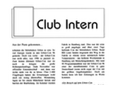Club Intern (Störtebekers Logbuch Nr. 13)