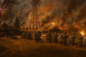 Soviet forces during the Singapore Campaign in 2019, fight off against an Imperial Offensive on January 2nd, 2019...