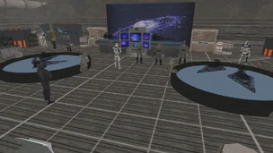 Main central control center of Fort Naroka...