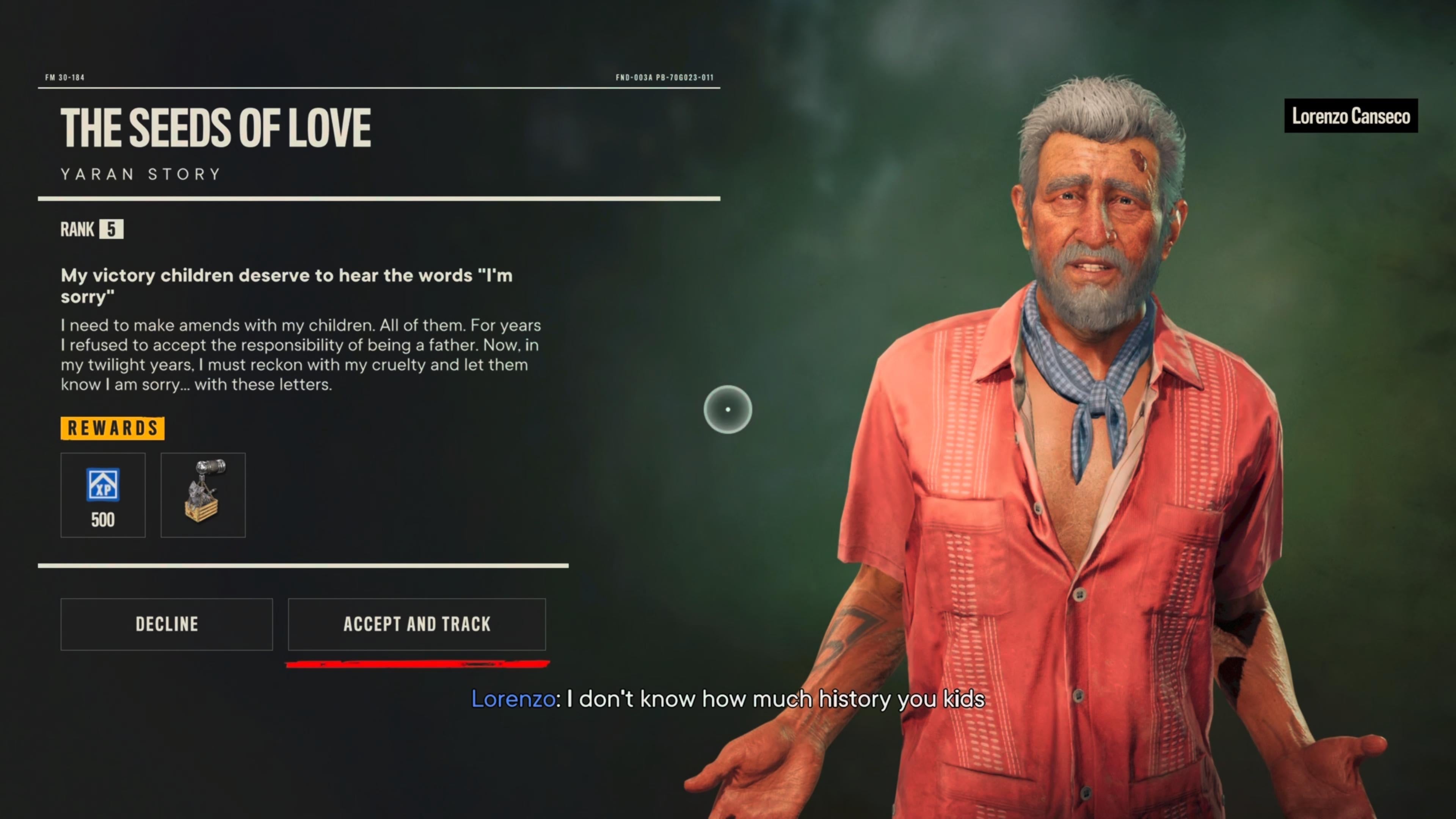 Lorenzo Canseco, Far Cry Wiki