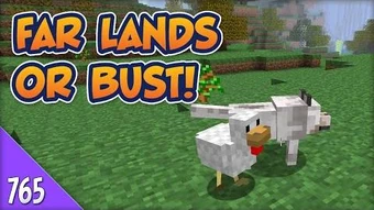Minecraft Far Lands Or Bust Episode 765 Paws Charity Fundraiser Far Lands Or Bust Wiki Fandom