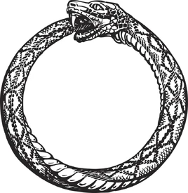Ouroboros-snake-eating-its-own-tail-eternity-or-vector-12076546