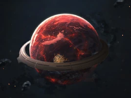 Crohnskrona from space