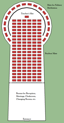 Layout of the High Temple of the Chant on Cabina.