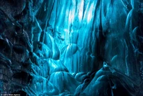 Ice Gardens. Source: http://www.dailymail.co.uk/news/article-3328649/Fire-ice-Breathtaking-photos-capture-sparks-flying-amid-walls-emerald-blue-ice-inside-one-Europe-s-largest-glaciers.html