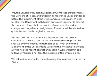 CHR Facturn Statement 9