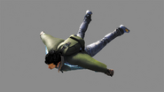 Ajay Ghale deploying the Wingsuit Far Cry 4