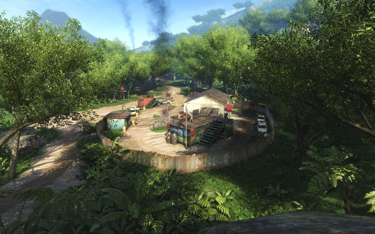 far cry 3 деревня аманаки