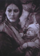 Photo of Ishwari with Ajay Ghale, uncropped.