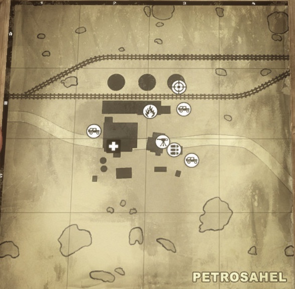 Far Cry 2 map/Leboa-Sako - North Western sector, Far Cry Wiki