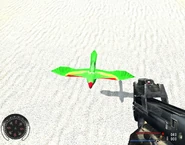 Зелёный попугай