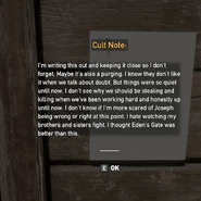 Holland Valley Station - Cult Note