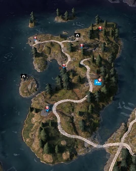 Far Cry 5 - Dutch's Region map