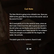 McCoy Cabin - Cult Note