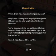 Vasquez Residence - Unsent letter