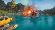 ... explode when shot