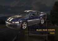 "Blue Man Coupe"