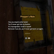 Doverspike Compound - Prepper's Note on the shed