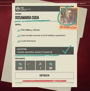 Dossier of Rosamaría Cuda