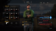 Sharky in the Guns for Hire Roster menu in Far Cry 5