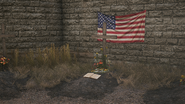 Burke's grave.
