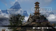 In-game menu.
