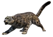 A cut-out of the Snow Leopard in Far Cry 4