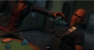 Sam's death by the hand of Hoyt