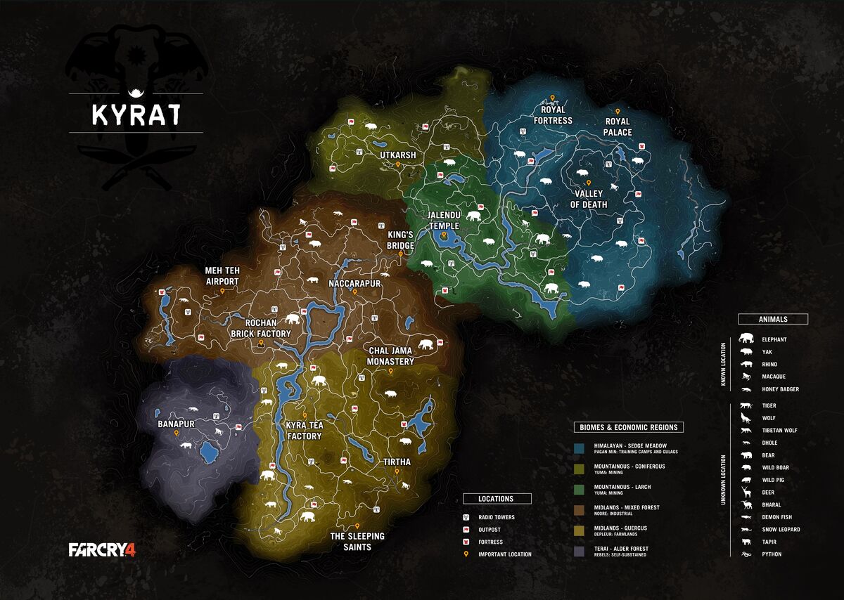 Far Cry 4 locations, Far Cry Wiki, escape the prison far cry 4